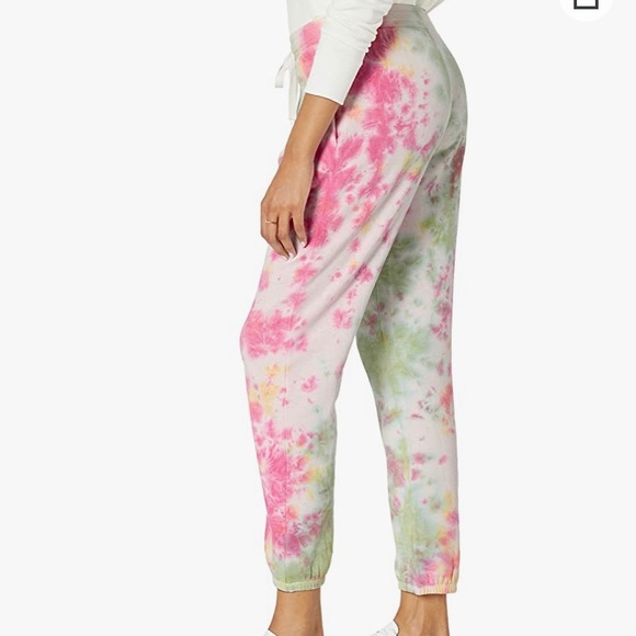 THE DROP Multi Tie Dye Fleece Drawstring Sweatpants Jogger’s. Size-M - Picture 3 of 13